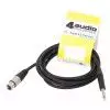 4Audio MIC2022 3m XLR-F - TS 4Audio MIC2022 3m XLR-F - TS
