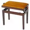 Grenada BG 27 piano bench, gloss walnut, gold drubbing Grenada BG 27 piano bench, gloss walnut, gold drubbing