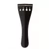 AN violin tailpiece set 4/4 a la Hill ebony heart, gold fret