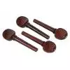 AN violin tailpiece set 4/4 a la Schweizer rosewood, paris eye AN violin tailpiece set 4/4 a la Schweizer rosewood, paris eye