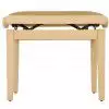 Grenada BG 27 piano bench, matte natural, beige drubbing