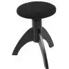 Akmuz adjustable seat round, lockable black