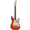 Fender American Deluxe Stratocaster Ash RW Aged Cherry Sunburst