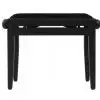 Stagg PB40 piano bench, matte black