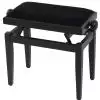 Stagg PB40 piano bench, matte black