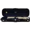 Tonareli wooden violin case, navy blue