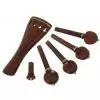 AN violin tailpiece set 4/4 a la Hill rosewood, gold fret AN violin tailpiece set 4/4 a la Hill rosewood, gold fret