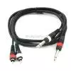 Sssnake SPR2015 2xJack/2xCinch 1.5m Sssnake SPR2015 2xJack/2xCinch 1.5m