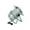 Eurolite PAR-64 short housing silver (floor)