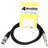 4Audio MIC2022 0,5m XLR-F - TS 4Audio MIC2022 0,5m XLR-F - TS