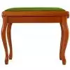 Grenada BG 2 piano bench, matte cherry, green drubbing