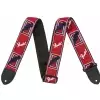 Fender Monogrammed red/white/blue