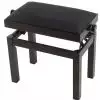 Polonez B-2 piano bench Standard, matte rosewood, black drubbing