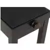 Polonez B-2 piano bench Standard, matte rosewood, black drubbing