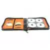 UDG CD Wallet 128 Steel Grey Orange Inside