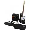 Fender Squier Affinity Jazz Bass black zestaw