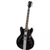 VGS VSH-120 Raven Black Mustang Semi Hollow