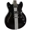 VGS VSH-120 Raven Black Mustang Semi Hollow