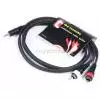 Sssnake YRK2015 1xJackS 3.5mm /2xCinch 1.5m
