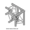 DuraTruss DT 33 C33-LD 90° Corner + down 50cm
