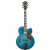Ibanez AFJ 91 JLF Jet Blue Burst Flat