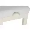 Grenada X 30 piano bench, gloss white, leather eco