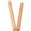 Rohema Percussion 61558 Two-Tone Claves, Beech
