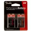 Fender battery 9V 2 pack